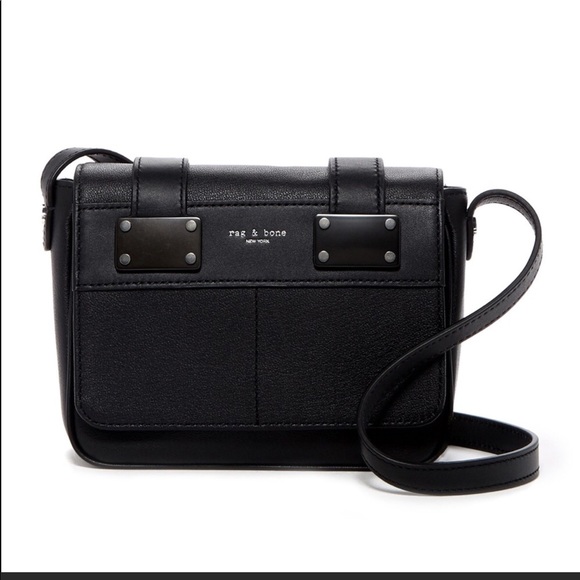 New With Tags Rag & Bone Mini Pilot Leather Bag - Picture 1 of 3